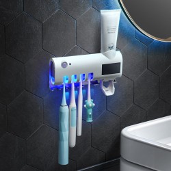 Sterilizator periute de dinti cu lumina UVC si OZON